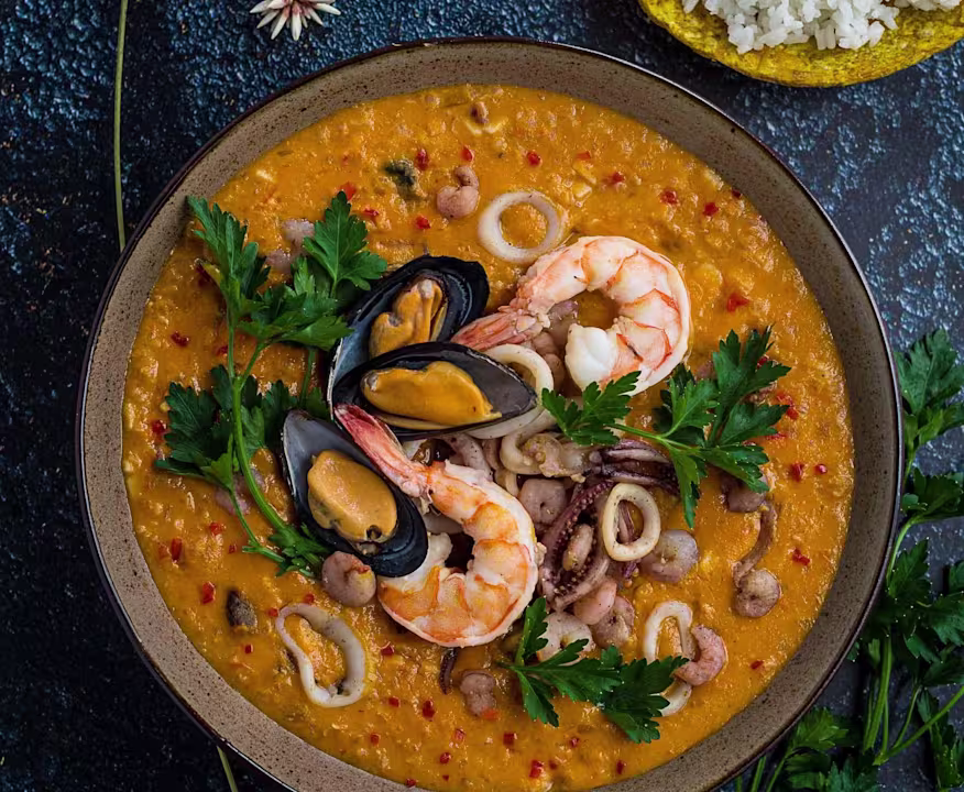 Cazuela de mariscos