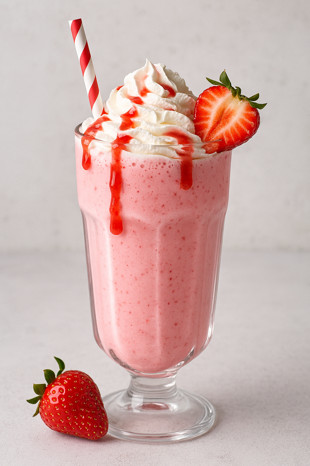 Batido de fresa