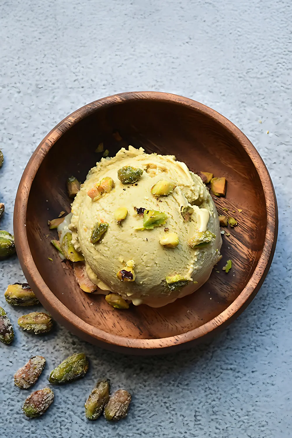 Helado de pistacho